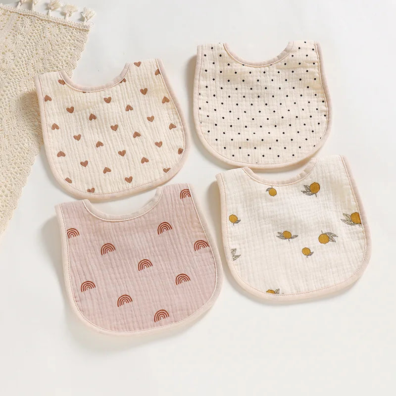 6 Layers Cotton Baby Bibs