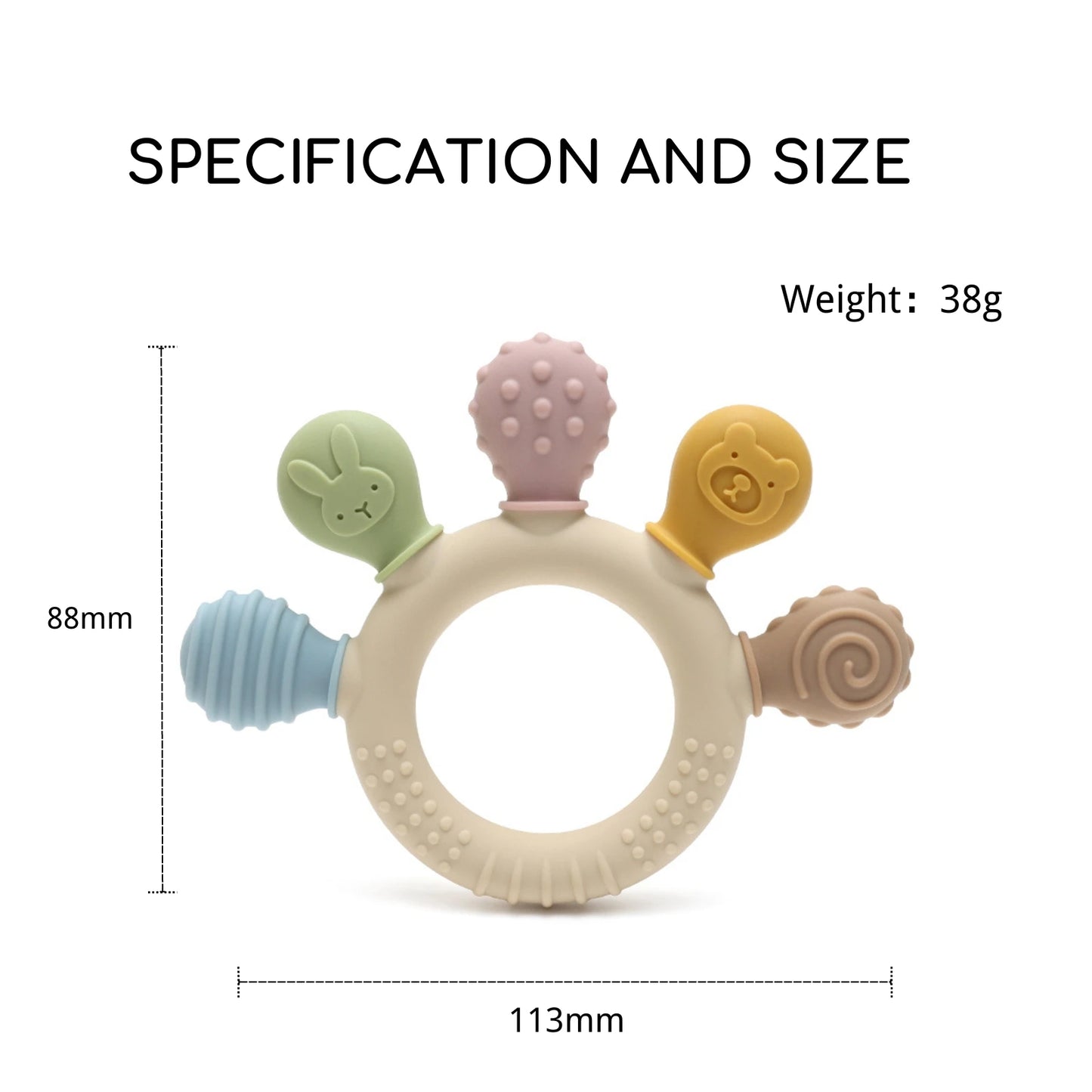 Erduo Silicone Baby Teether