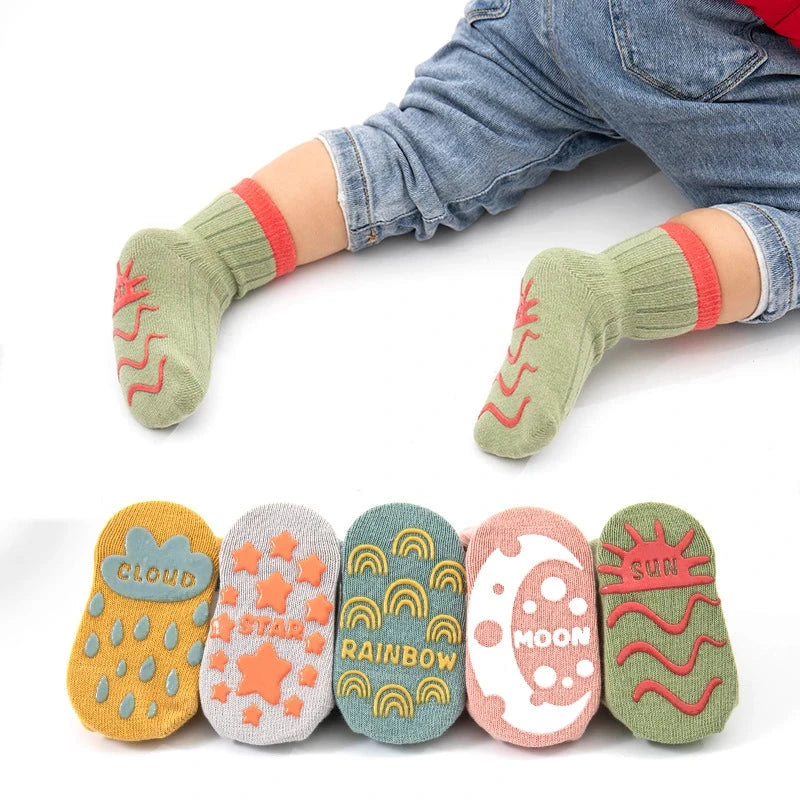 Anti-Slip Infant Socks Set