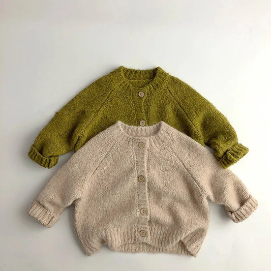 Autumn Knit Coat for Kids