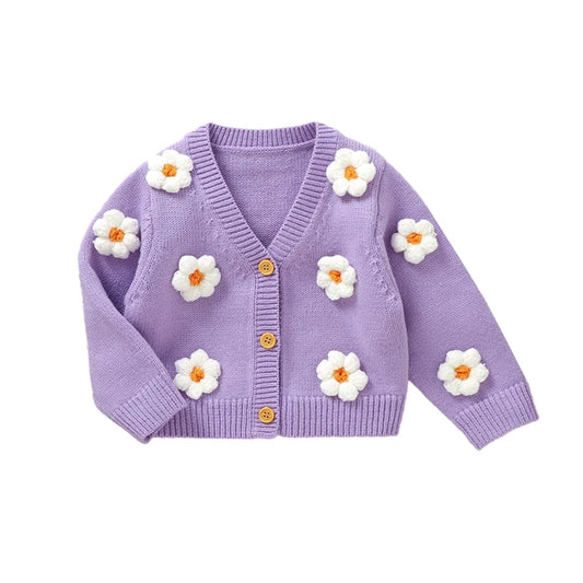 Autumn Winter Baby Girls' Sweater Coat