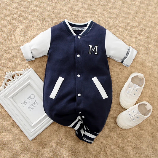 Baby Baseball Jumpsuit