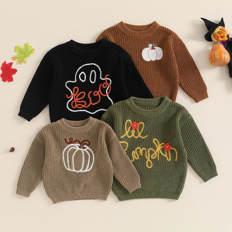 Baby Halloween Knitted Sweater