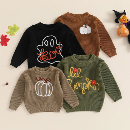 Baby Halloween Knitted Sweater