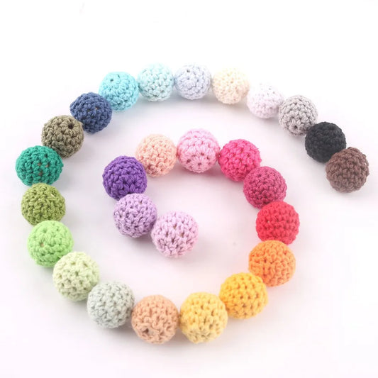 Baby Nursing Teething Crochet Beads