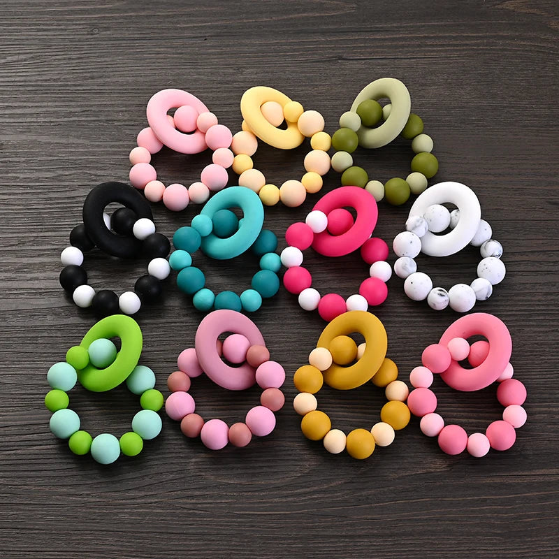 Baby Silicone Teether Ring