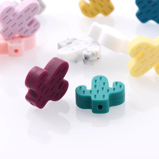 Cactus Silicone Beads