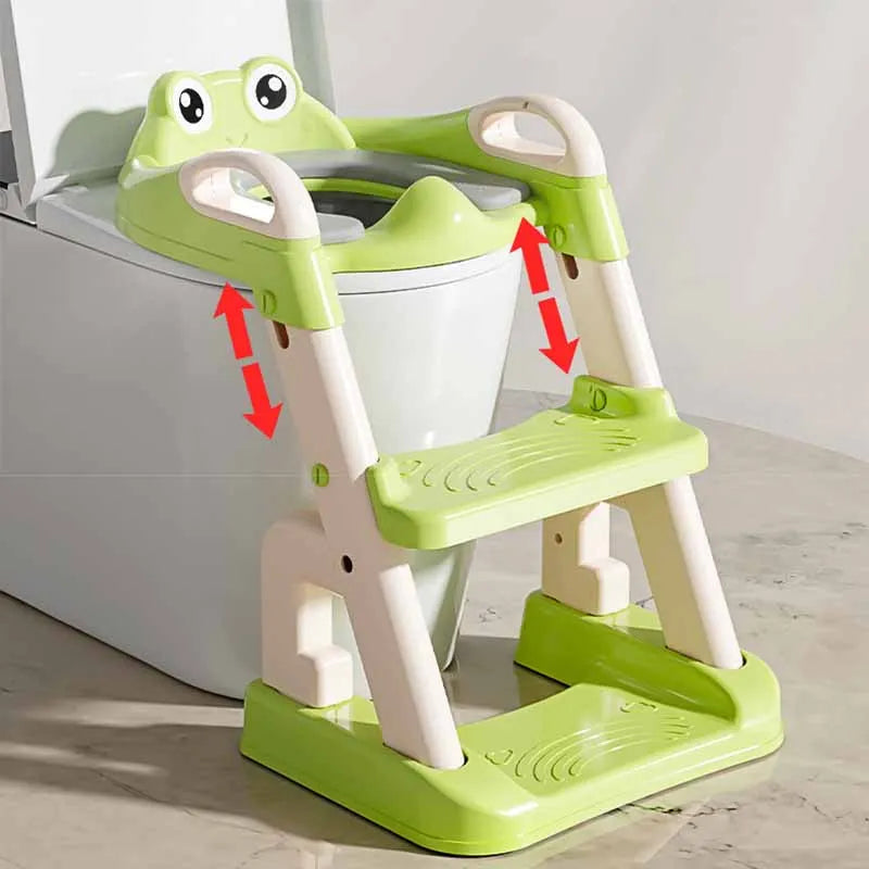 Cartoon Frog Portable Toilet Seat