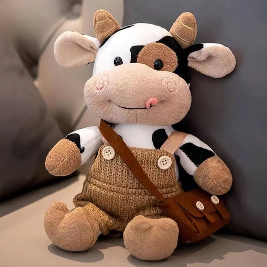 Cartoon Milk Cow Plush Doll