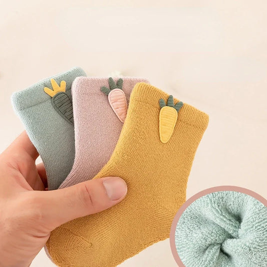 Cartoon Radish Baby Socks