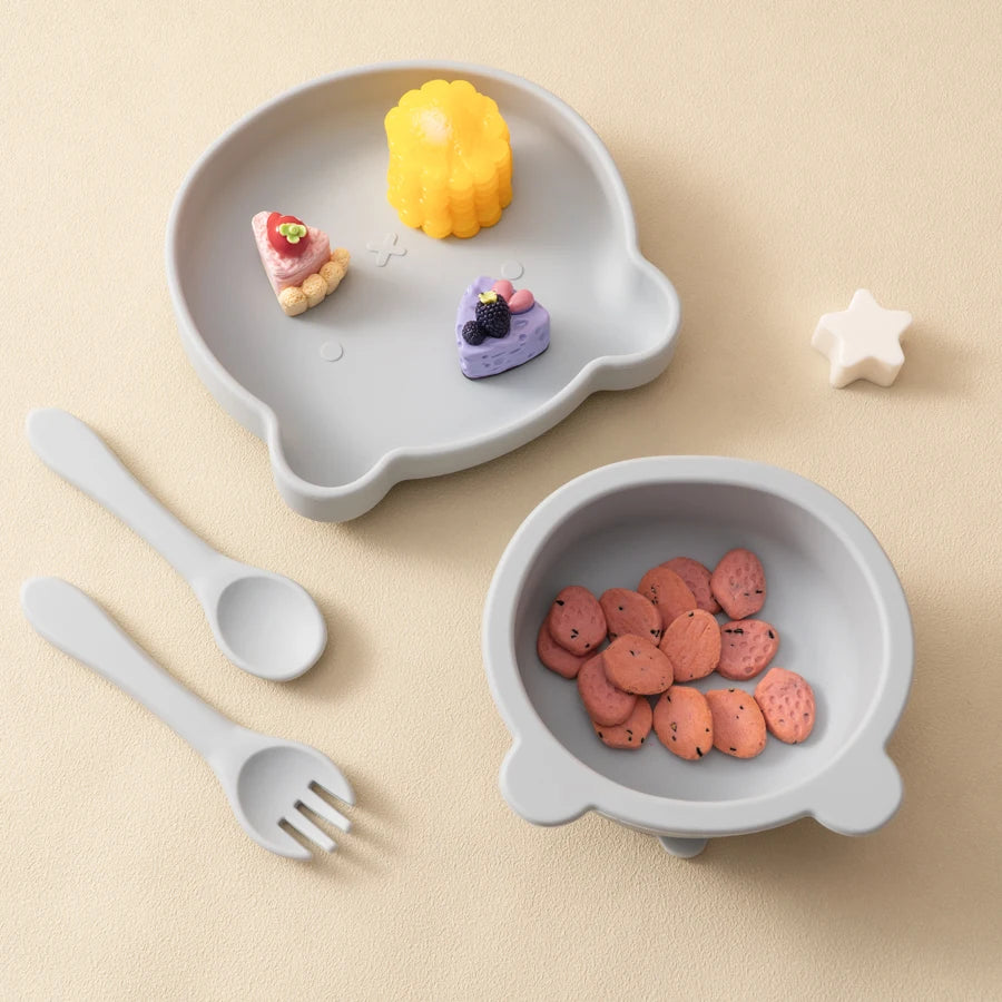 Children's Silicone Tableware Set