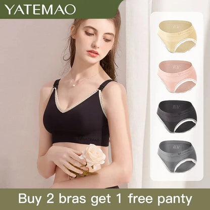 Comfortable Feeding Maternity Nursing Bra