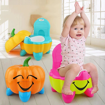 Cute Pumpkin Portable Potty Training Seat