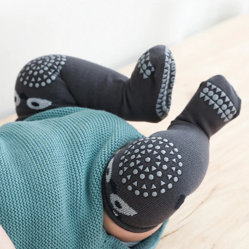 Elbow Cushion Non-Slip Floor Socks