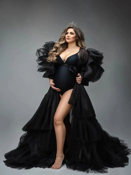 Elegant Maternity Gowns for Photos