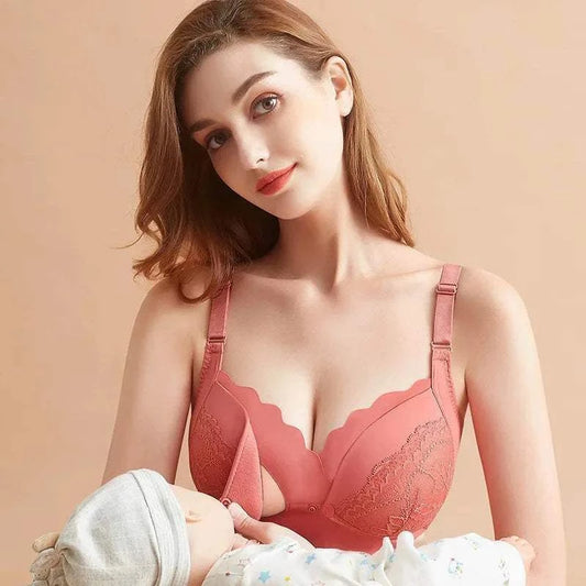 Front Open Nursing Cotton Maternity Bra