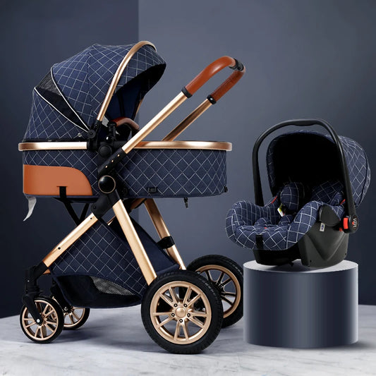 Luxury High Landscape Baby Stroller