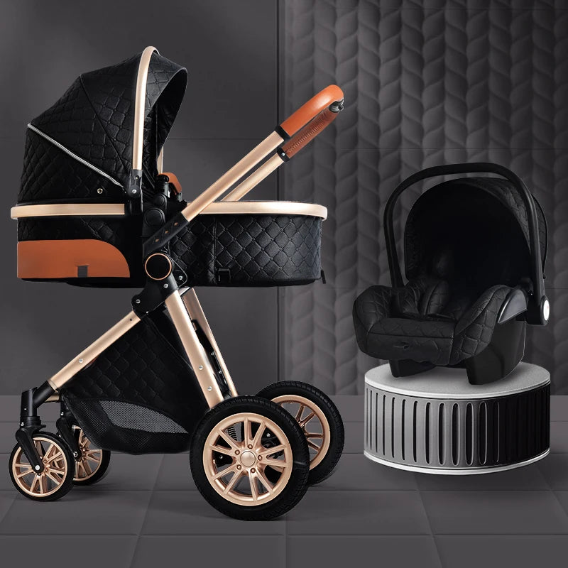 Luxury High Landscape Baby Stroller