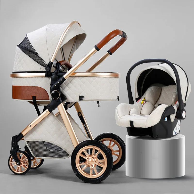 Luxury High Landscape Baby Stroller