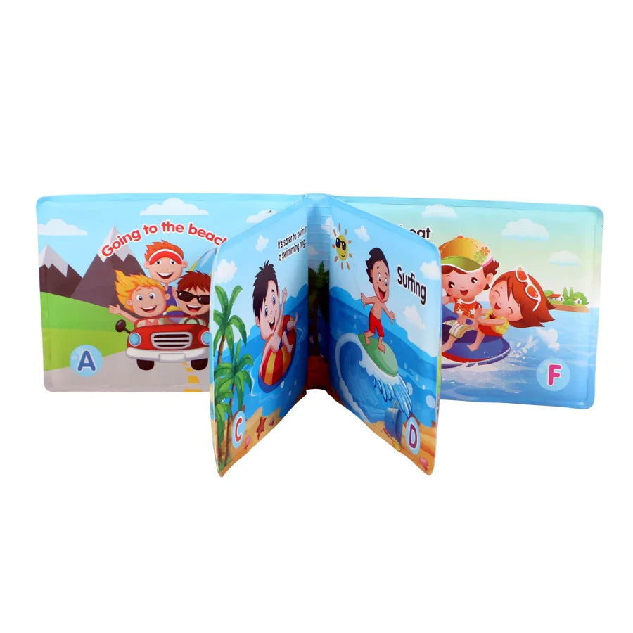 Soft Baby EVA Cartoon Bath Books with BB Whistle