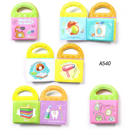 Soft Baby EVA Cartoon Bath Books with BB Whistle