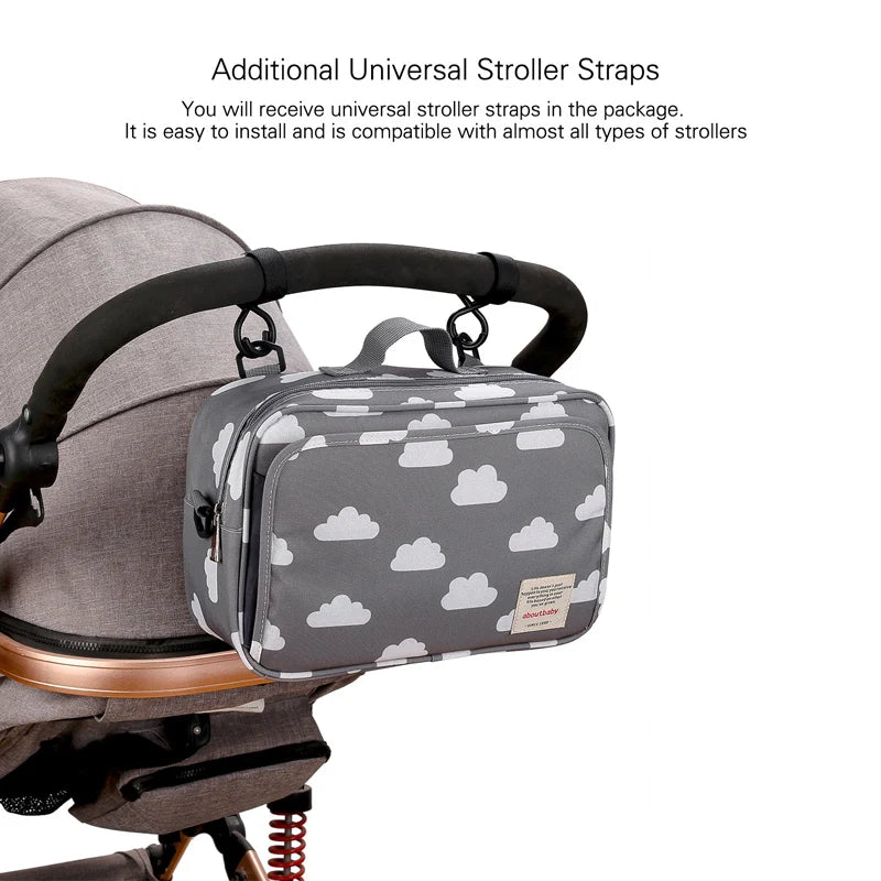 Multifunctional Baby Stroller Diaper Bag