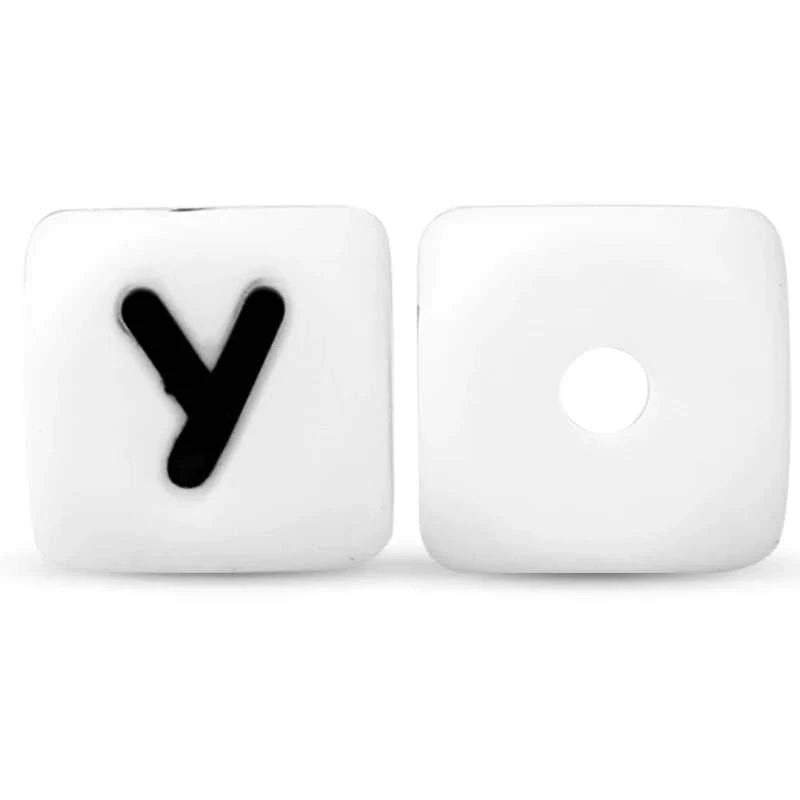 12mm Baby Silicone Letters Beads