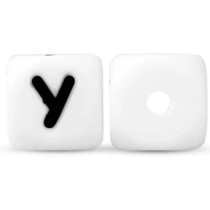 12mm Baby Silicone Letters Beads