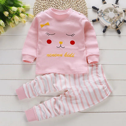 Spring  Autumn Baby Clothing Set