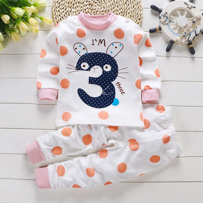 Spring  Autumn Baby Clothing Set