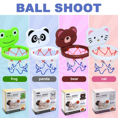 Mini Shooting Basket Bathtub Water Play Set