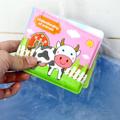 Soft Baby EVA Cartoon Bath Books with BB Whistle