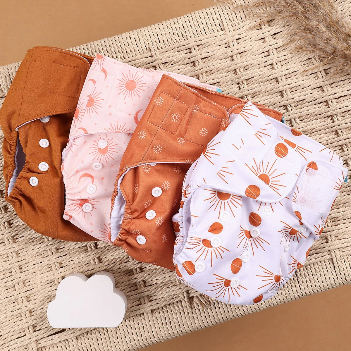 Happyflute Eco-Friendly Cloth Diaper Set