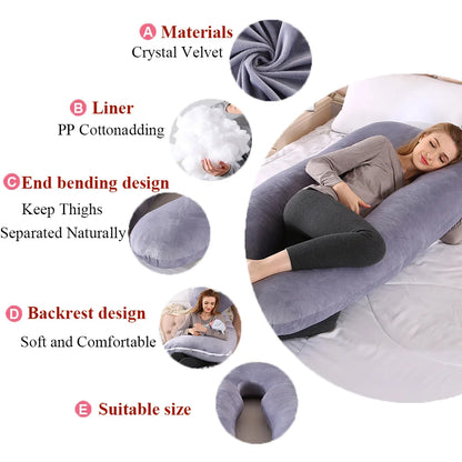 Comfortable U Shape Maternity Pillows