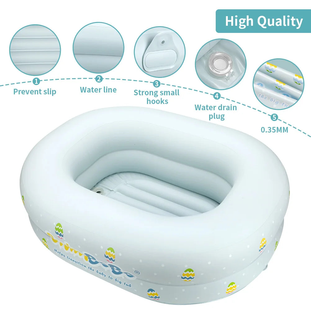 Inflatable Baby Bathtub