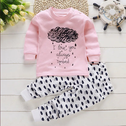 Spring  Autumn Baby Clothing Set