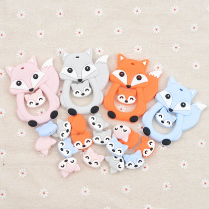 Baby Teething Fox Silicone Toy