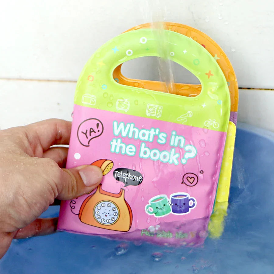 Soft Baby EVA Cartoon Bath Books with BB Whistle