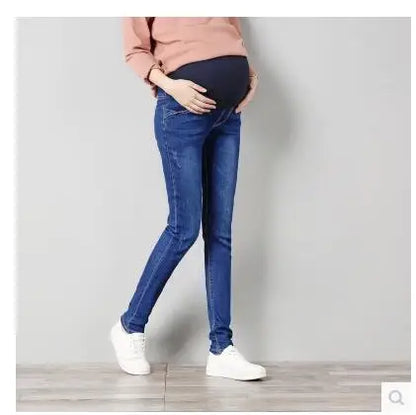 High-Quality Denim Maternity Pants