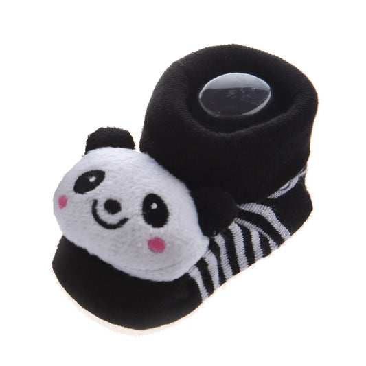 Irresistibly Cute 3D Panda Bootie Socks