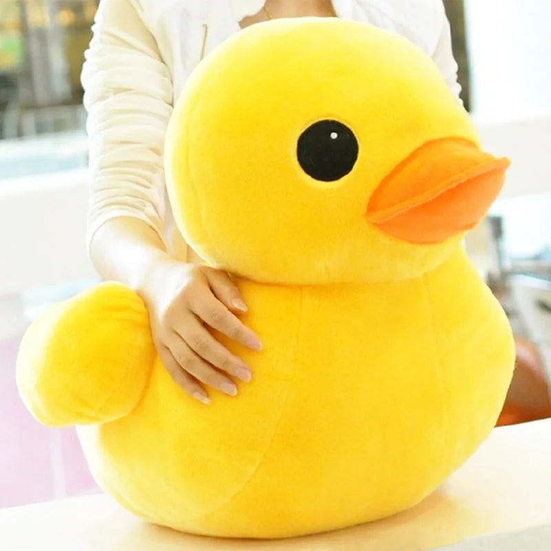 Kawaii Big Yellow Duck Plush Doll