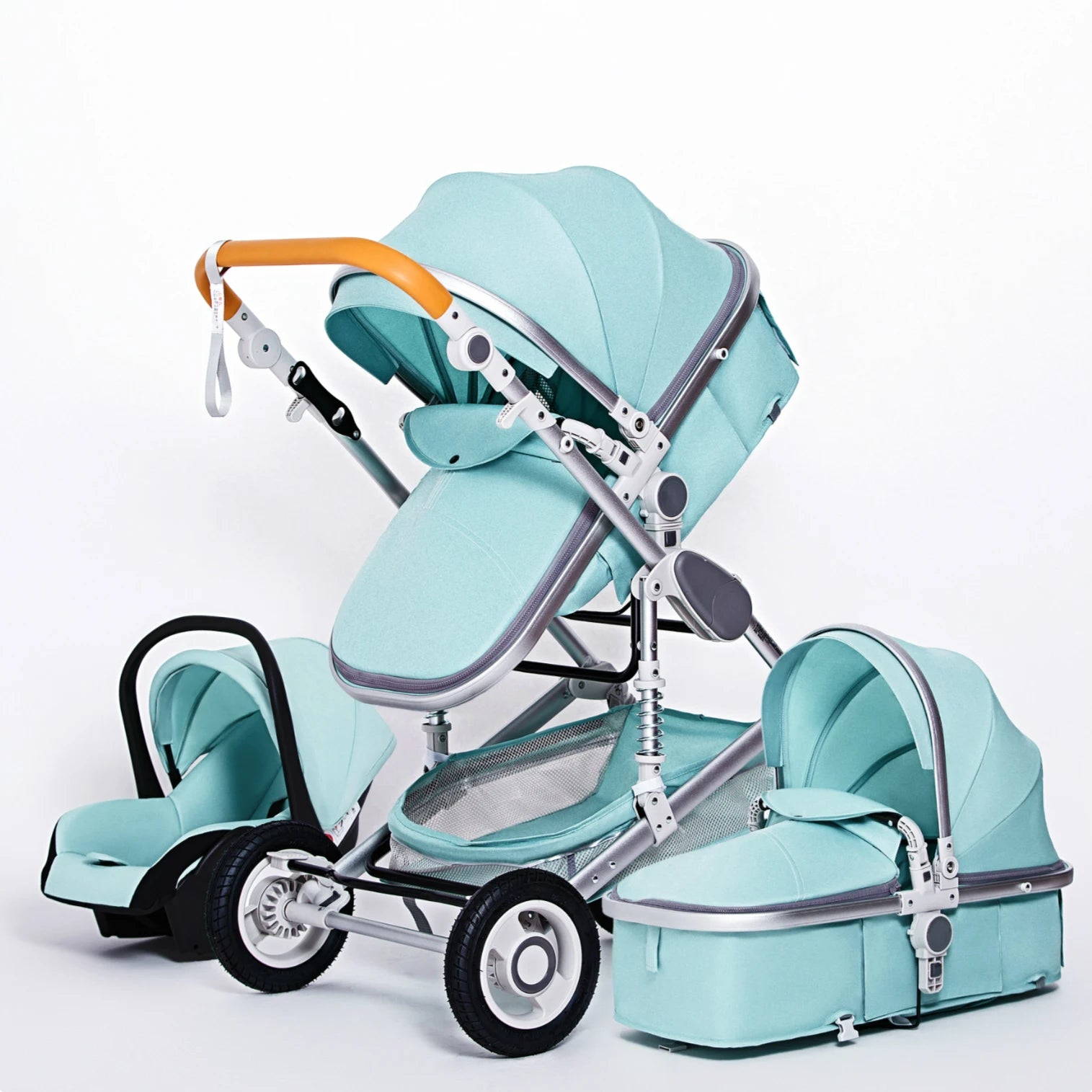 Luxurious 3-in-1 Baby Stroller