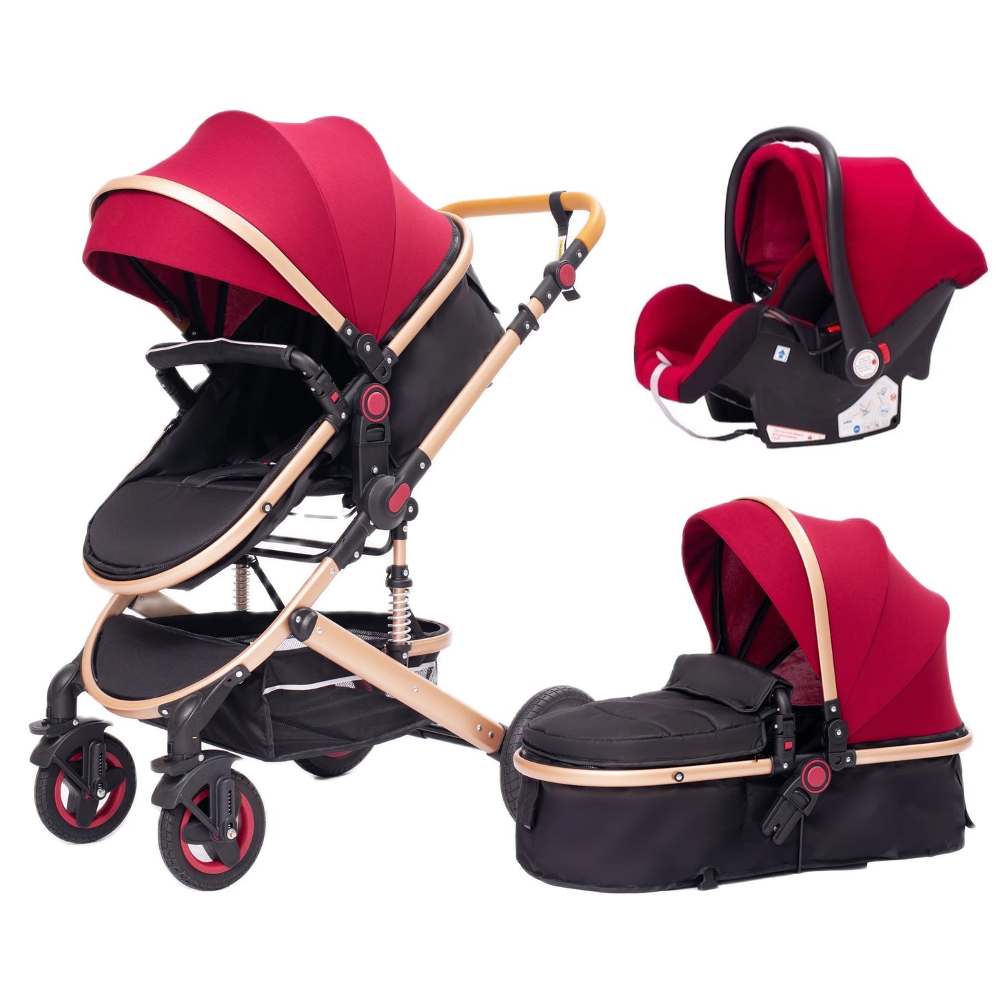 Luxury High Landscape Baby Stroller