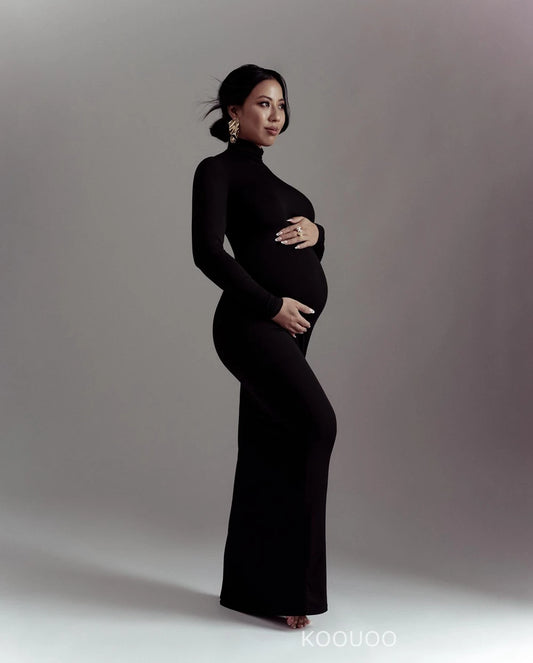 Maternity Bodycon Maxi Dresses for Photoshoots