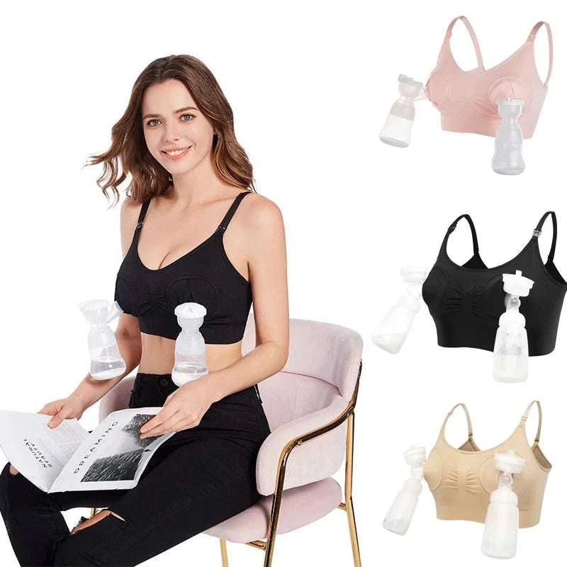 Maternity Nursing Cotton Push-Up Bra