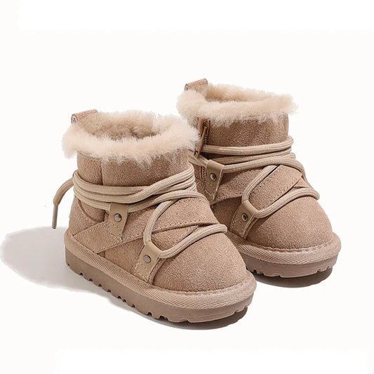 Plush Winter Baby Snow Boots