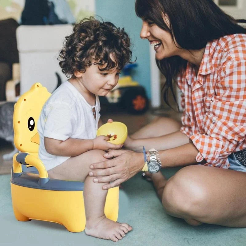 Portable Kids Toilet Seat With Backrest