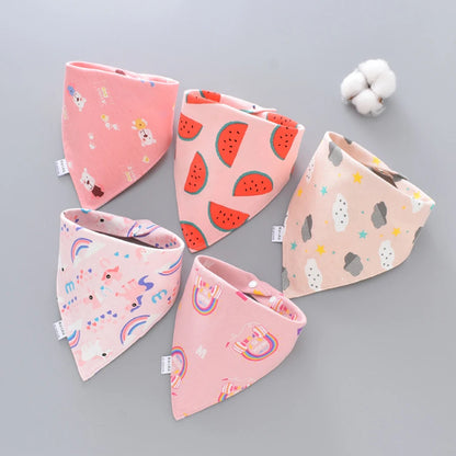 Pure Cotton Waterproof Baby Bibs