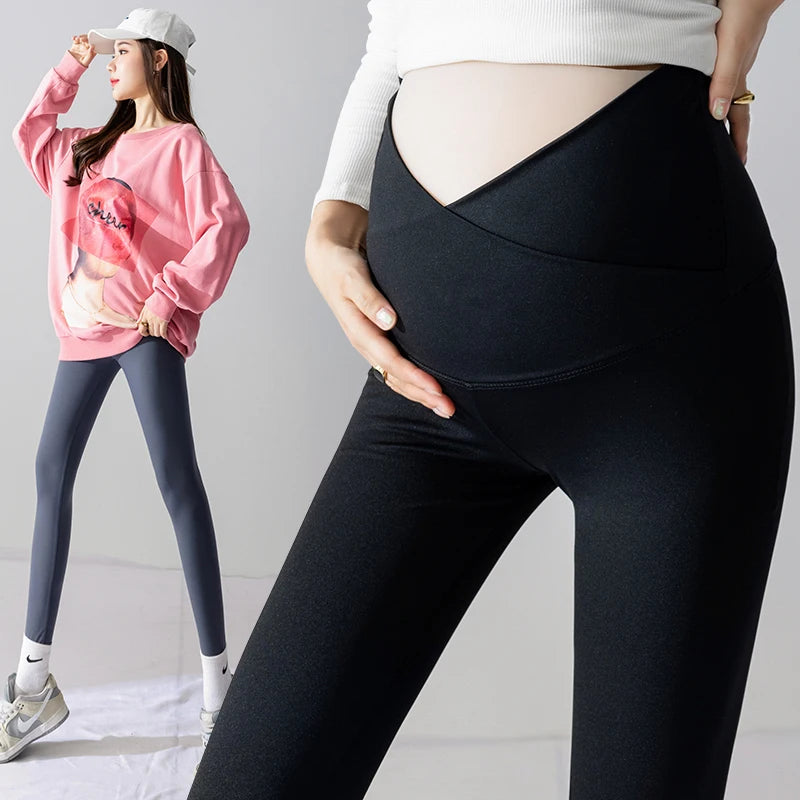 Rise Yoga Leggings for Pregnant Women