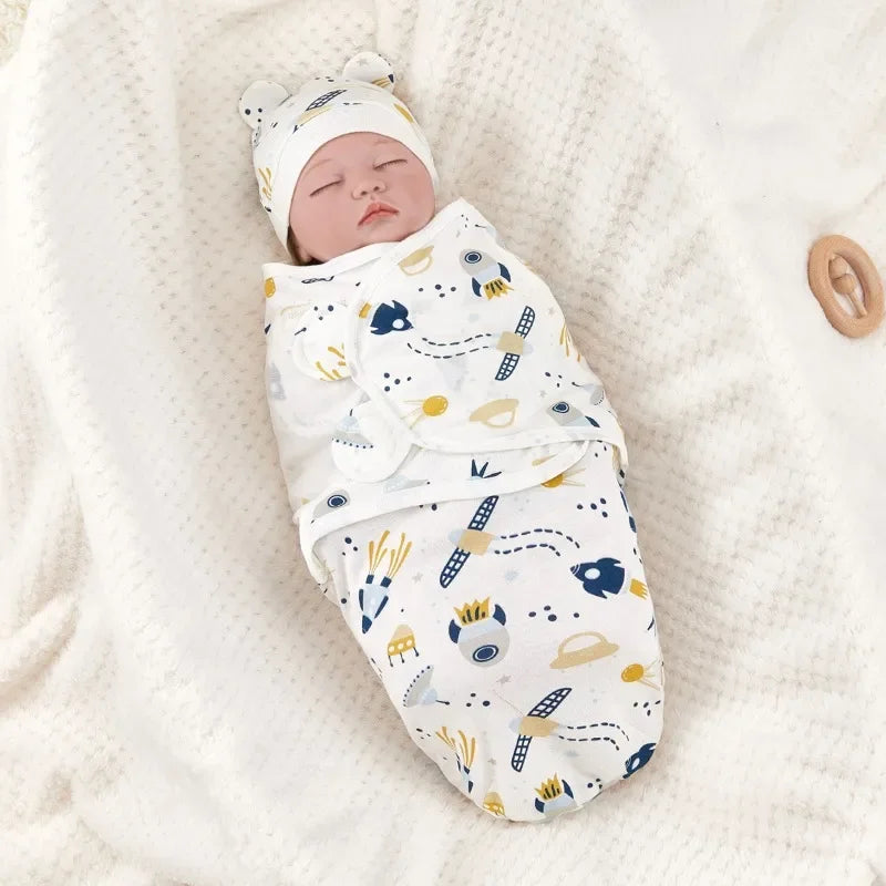 Cotton Printed Anti shock Cotton Printed Swaddle